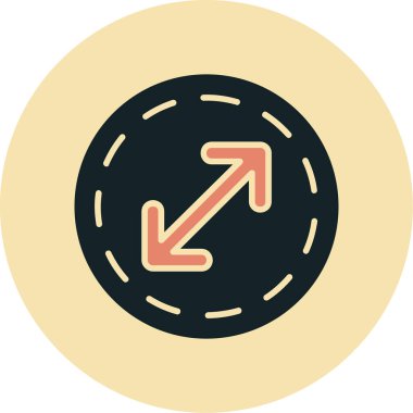 seo modern simgesinin vektör illüstrasyonu