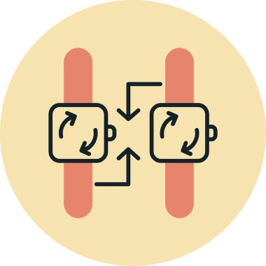 seo modern simgesinin vektör illüstrasyonu