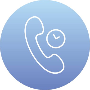 telefon simgesi, vektör illüstrasyonu