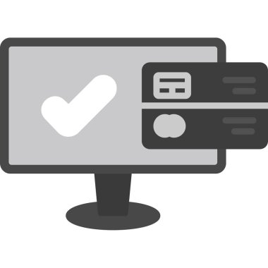 çevrimiçi alışveriş vektörü illüstrasyonu