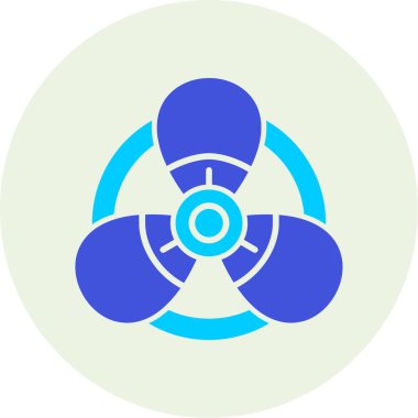 Bir çiçek simgesinin vektör illüstrasyonu