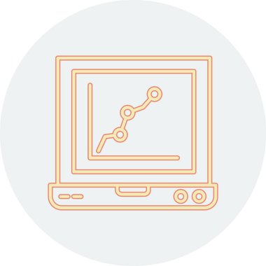 laptop ile ok simgesi