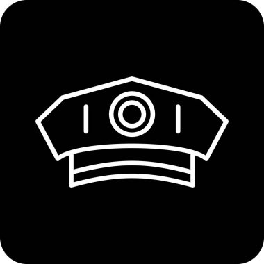 Askeri simgenin vektör illüstrasyonu