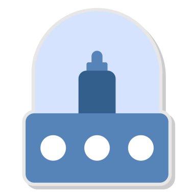 Modern bir simgenin vektör illüstrasyonu