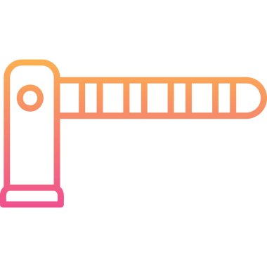 Tek izole edilmiş simge ögesinin vektör illüstrasyonu