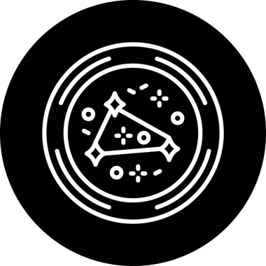 Modern bir simgenin vektör illüstrasyonu