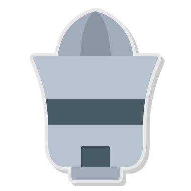 El feneri simgesi. El feneri vektör simgesi web tasarımı için düz çizimi