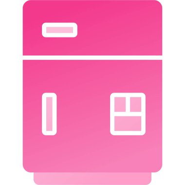 Buzdolabının vektör simgesi