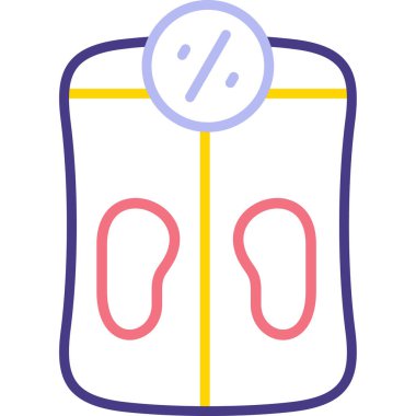 Tıbbi bir simgenin vektör illüstrasyonu