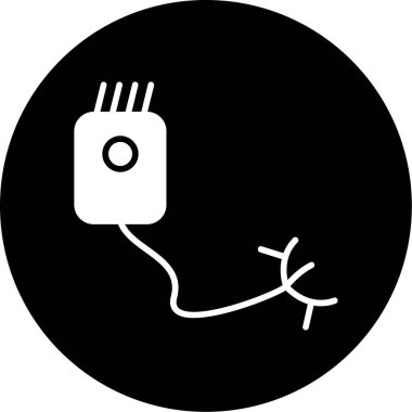 Dolgu simgesi vektör illüstrasyonu