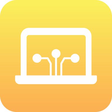 vektör simgesi soyut arkaplanda izole edildi