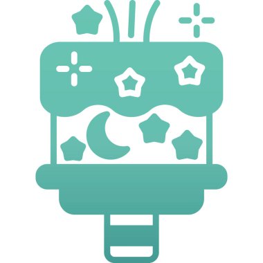 Beyaz arkaplanın vektör illüstrasyonu