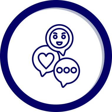 Web ve mobil tasarım için vektör simgesi