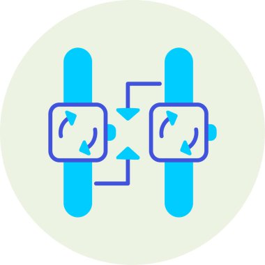 ağ paylaşım simgesi çizimi