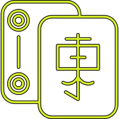 Çin kültür vektör simgesi