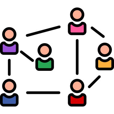 sosyal medyaya bağlı bir grup insan