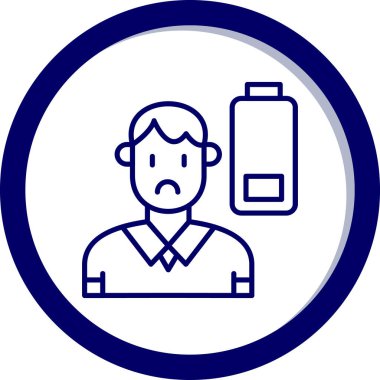 Tıbbi maskeli bir adamın vektör çizimi