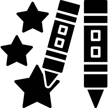 Yıldız. Web simgesi basit illüstrasyon