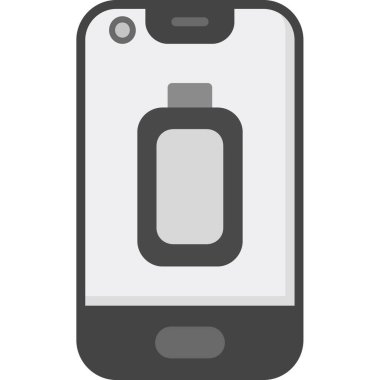 Telefon simgesi vektör illüstrasyonu