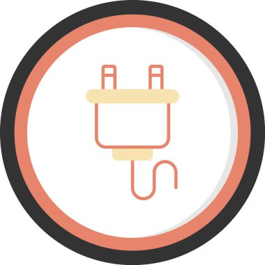 Elektrik prizi. resimleme tasarımı