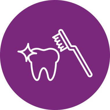 Bir kedinin çizgi simgesi çizimi