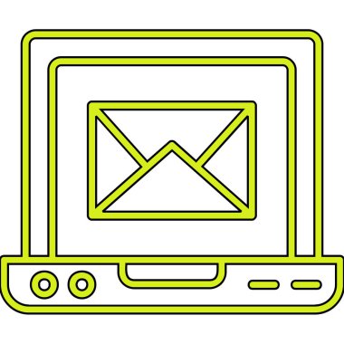 İletili e- posta ve dizüstü bilgisayar