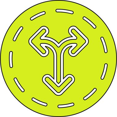 ok simgesi, vektör illüstrasyonu