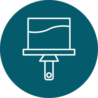 seo modern simgesinin vektör illüstrasyonu