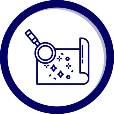 Modern bir simgenin vektör illüstrasyonu