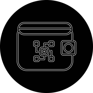 seo modern simgesinin vektör illüstrasyonu