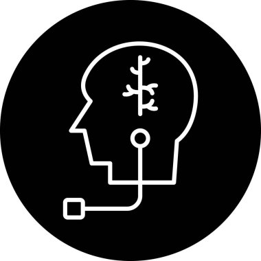 Kişisel tasarım için beyin simgesi