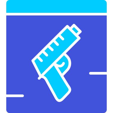 Aşı. Web simgesi basit illüstrasyon