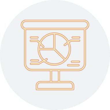 seo modern simgesinin vektör illüstrasyonu