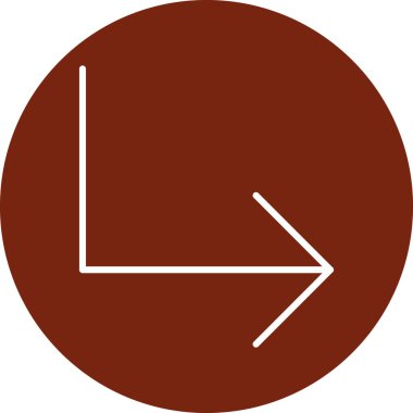 vektör yönü ok simgesi