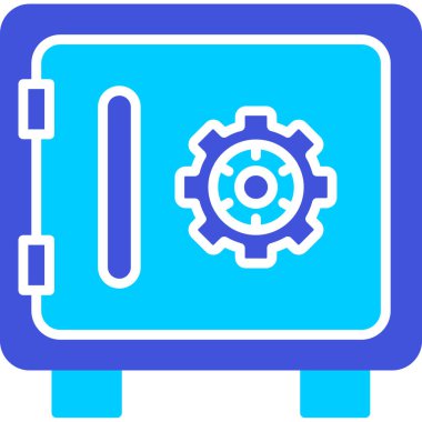 Teçhizat Web simgesi basit illüstrasyon