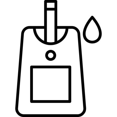 Su damlası. Basit tasarım