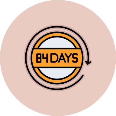 Beyaz arkaplanda izole edilmiş moda biçiminde etiket simgesi, vektör illüstrasyonu.