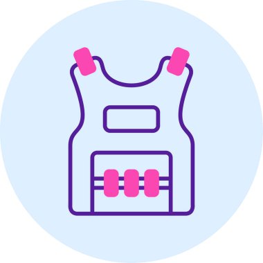 Şort. Web simgesi basit illüstrasyon