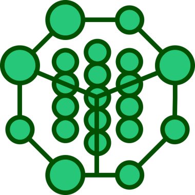 blok zinciri teknolojisi ana hat biçiminde kripto para birimi simgesi