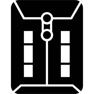 Kapı simgesi. Kapı vektör simgesi web için basit örnek