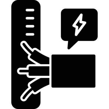 pil simgesi, vektör illüstrasyonu