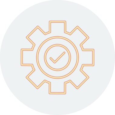 ayar simgesi vektör illüstrasyonu