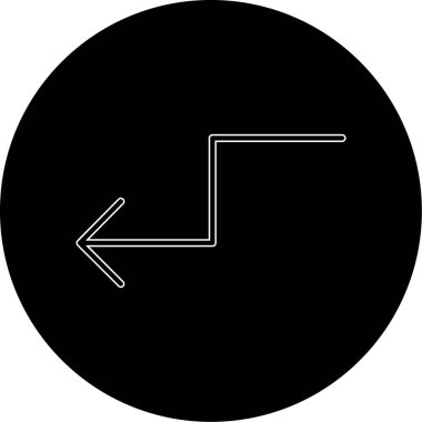 Ok Simgesi Vektör İllüstrasyon Tasarımı