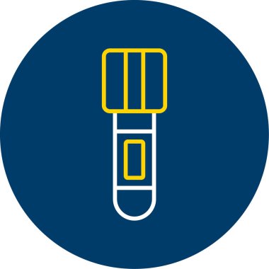 termometre web simgesi basit illüstrasyon