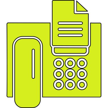 telefon simgesi vektör illüstrasyonu