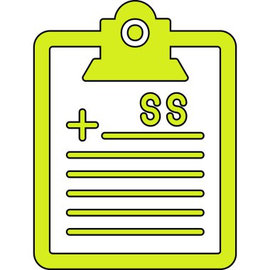 Bill simgesi vektör illüstrasyonu