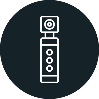 seo modern simgesinin vektör illüstrasyonu