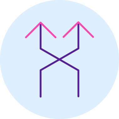 Zodiac 'ın vektör illüstrasyonu modern simgeyi imzaladı