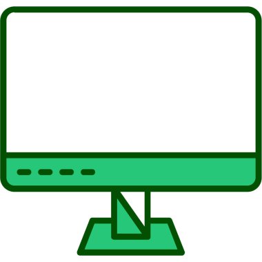 bilgisayar simgesi vektör illüstrasyonu