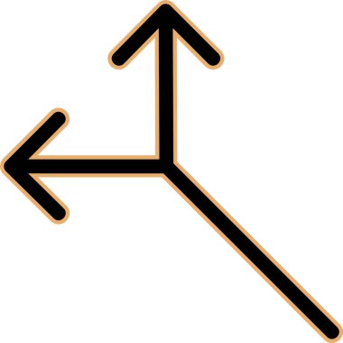 ok simgesi vektör illüstrasyonu